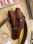 Vtg Boyt Leather Holster HO 95Z W Belt Revolver Pistol