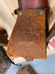 Vtg Boyt Leather Holster HO 95Z W Belt Revolver Pistol