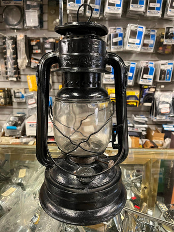 vtg Fuerhand No. 280 made in germany Nier firehand black railroad lantern