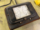 vtg Maytag Model 2001-M AC-DC Volt and Watt Meter with 2 ranges tested and works