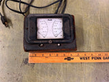 vtg Maytag Model 2001-M AC-DC Volt and Watt Meter with 2 ranges tested and works