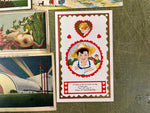VTG Antique 1890s- Early 1900s Lot of 20+ Decorative Postcards Advertisements