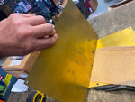 Vtg NOS Swindell Dressler Brass Sign 12x8 Heavy Man Cave Garage Machinery Pgh PA
