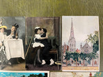 VTG Antique 1890s- Early 1900s Lot of 20+ Decorative Postcards Advertisements