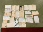 VTG Antique 1890s- Early 1900s Lot of 20+ Decorative Postcards Advertisements