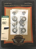 OEM Genuine Harley Davidson Chrome Windshield Docking Hardware Kit 57280-06