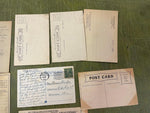 VTG Antique 1890s- Early 1900s Lot of 20+ Decorative Postcards Advertisements