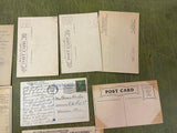 VTG Antique 1890s- Early 1900s Lot of 20+ Decorative Postcards Advertisements