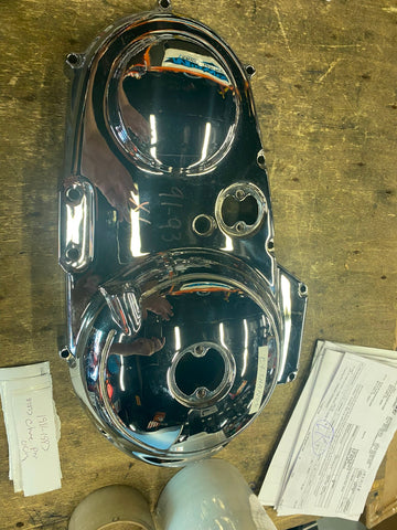 Factory Harley Chrome Primary Clutch Cover Sportster 1991-1993 OEM 883 1200 New!
