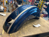 Rear 100th anniversary Fender Harley Sportster Gunmetal blue 883 1200 Nice!