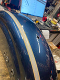 Rear 100th anniversary Fender Harley Sportster Gunmetal blue 883 1200 Nice!