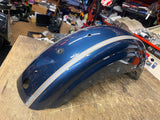 Rear 100th anniversary Fender Harley Sportster Gunmetal blue 883 1200 Nice!