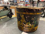 Vintage Dutch Boy Soft Paste White Lead Paint Tin Can Sign Advertising 1930's!