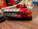 VTG Lot of 5 Made in Japan Tin Litho Train Toys Santa Fe Desmond 7