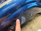 Rear 100th anniversary Fender Harley Sportster Gunmetal blue 883 1200 Nice!