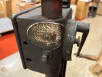 vtg antique 1900s Bowser Establised 1885 original piston gas pump missing parts