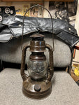 vtg Dietz little wizard silver railroad lantern NY USA little wizard glass globe