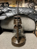 vtg Dietz little wizard silver railroad lantern NY USA little wizard glass globe