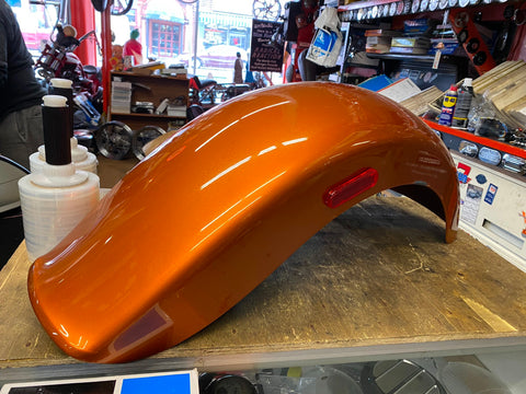 Right Fender Amber Whiskey FLRT Freewheeler Trike Harley Dyna TLC