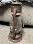 vtg Meva 865 made in Czechoslovakia gray railroad lantern Dietz junior globe