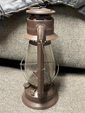 vtg Meva 865 made in Czechoslovakia gray railroad lantern Dietz junior globe