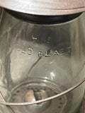 vtg Meva 865 made in Czechoslovakia gray railroad lantern Dietz junior globe