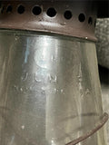 vtg Meva 865 made in Czechoslovakia gray railroad lantern Dietz junior globe