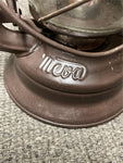 vtg Meva 865 made in Czechoslovakia gray railroad lantern Dietz junior globe