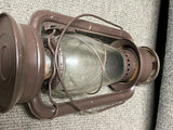 vtg Meva 865 made in Czechoslovakia gray railroad lantern Dietz junior globe