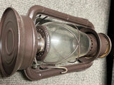 vtg Meva 865 made in Czechoslovakia gray railroad lantern Dietz junior globe