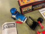 vtg 1978 Mega Corp Micronauts Gammatron 71029 motorized assembly toy rare in box