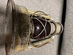 vtg Dietz 1933 little giant 70 hour capacity railroad lantern red glass globe