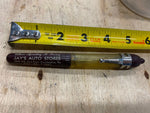 Vtg Jays Auto Parts Pen 1950's New Kensington Pa Advertising Gas Oil float Petro