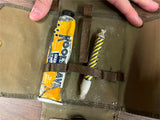 Vtg Antique WWI U.S. Army Travel Shaving Kit w/mirror