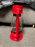 vtg Dietz Junior No.20 red railroad lantern 12" collectable