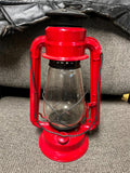 vtg Dietz Junior No.20 red railroad lantern 12" collectable
