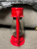 vtg Dietz Junior No.20 red railroad lantern 12" collectable