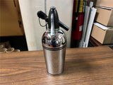 VTG Sparklets Corporation Crome/Copper Seltzer Bottle Soda Syphon Art DECO