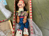 vtg 1950 Howdy Doody Marionette With Box Vintage Peter Puppet MCM Western