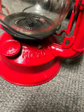 vtg Dietz Junior No.20 red railroad lantern 12" collectable