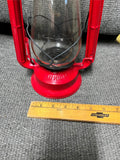 vtg Dietz Junior No.20 red railroad lantern 12" collectable