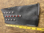 Harley Heritage Softail Gas Tank Dash Leather Cover Trim Studs Jewels Nostalgia