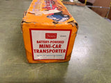 VTG 1970s Sears Battery-Powered Mini-Car Transporter #5804 AS IS Original Box