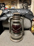vtg antique 1923 Dietz No.2 D-lite railroad lantern red glass d-lite globe rare