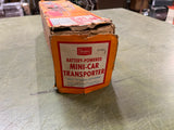 VTG 1970s Sears Battery-Powered Mini-Car Transporter #5804 AS IS Original Box