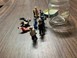 VTG Lot of 12 Model Train Diorama miniature Towns People Plastic