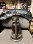 vtg antique 1923 Dietz No.2 D-lite railroad lantern red glass d-lite globe rare