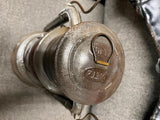 vtg antique 1923 Dietz No.2 D-lite railroad lantern red glass d-lite globe rare