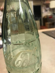 Vtg Coca-Cola Glass Bottle 16 Fl Oz Louisville Kentucky Trademark Bottle