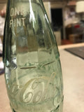 Vtg Coca-Cola Glass Bottle 16 Fl Oz Louisville Kentucky Trademark Bottle